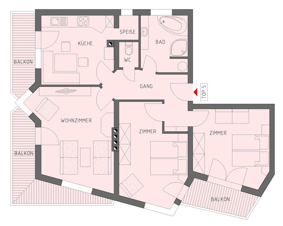 Ferienwohnung Optimal Kaltenbach Buitenkant foto