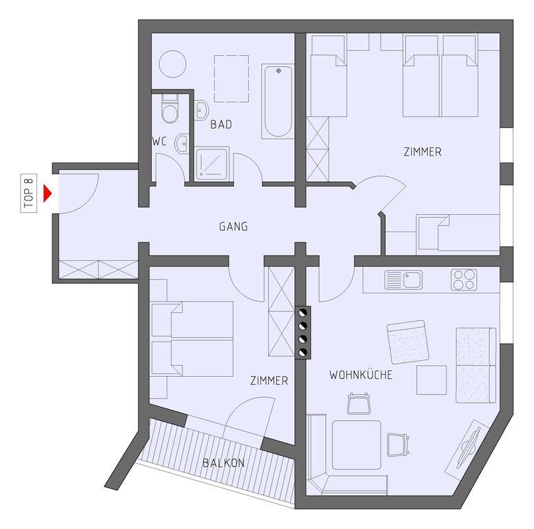 Ferienwohnung Optimal Kaltenbach Buitenkant foto